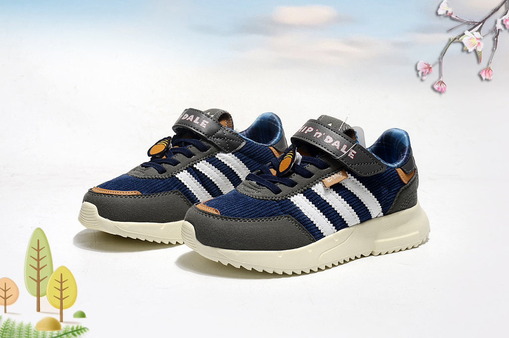 Adidas single buckle elastic band" gray, blue"