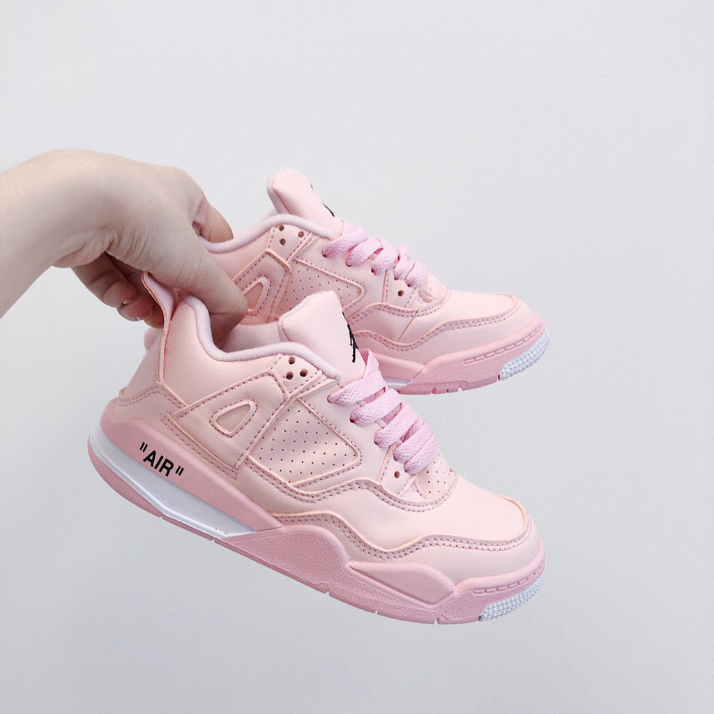Joe 4 top layer children's shoes" Pink"