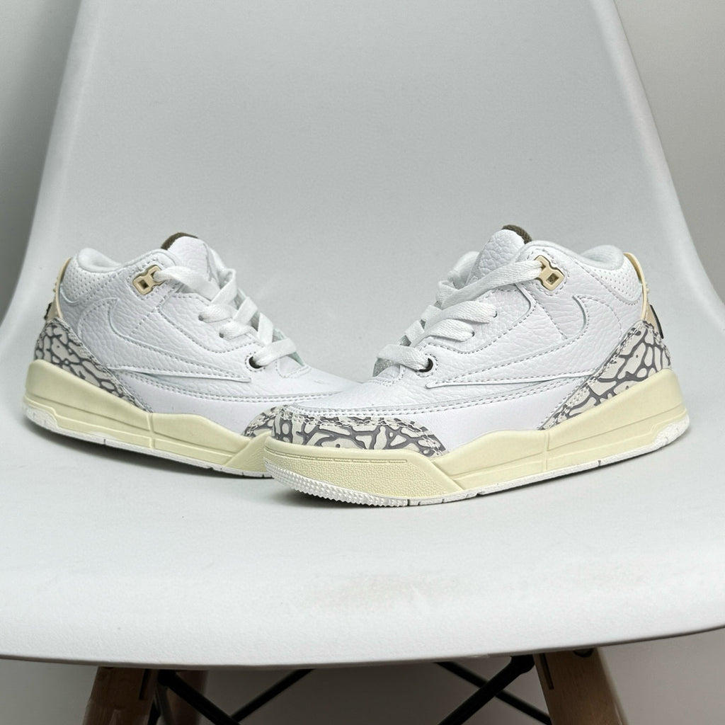 Jordan 3 children's shoes" white, cream"