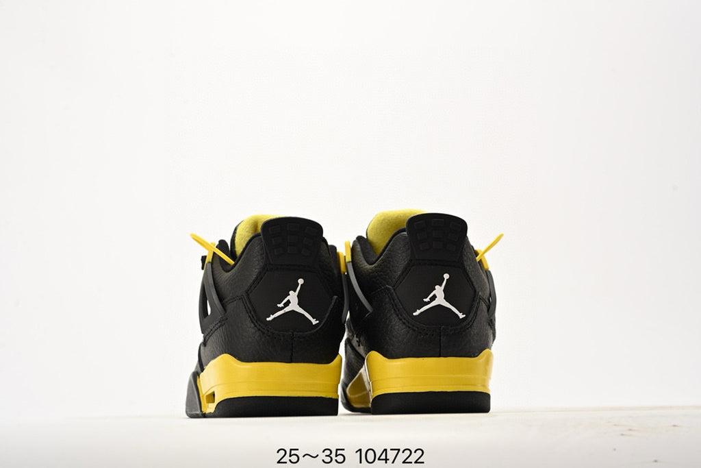 Joe 4 air cushion high quality children's shoes " black, yellow"