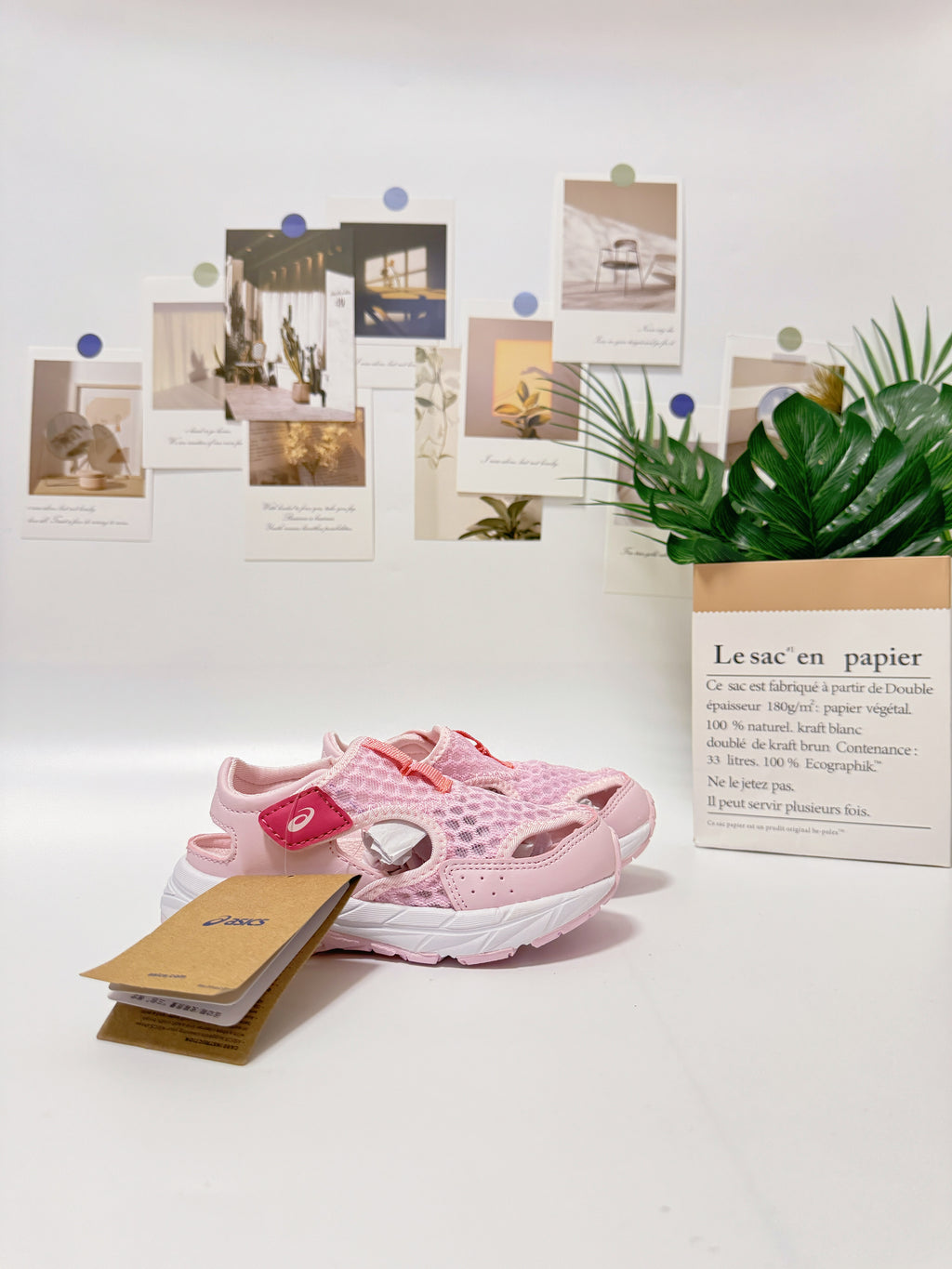 YSS new Velcro sandals "pink"