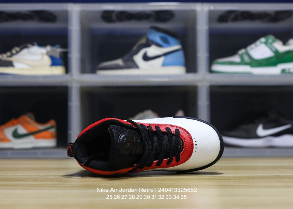 Jordan trendy children's shoes" white, red"