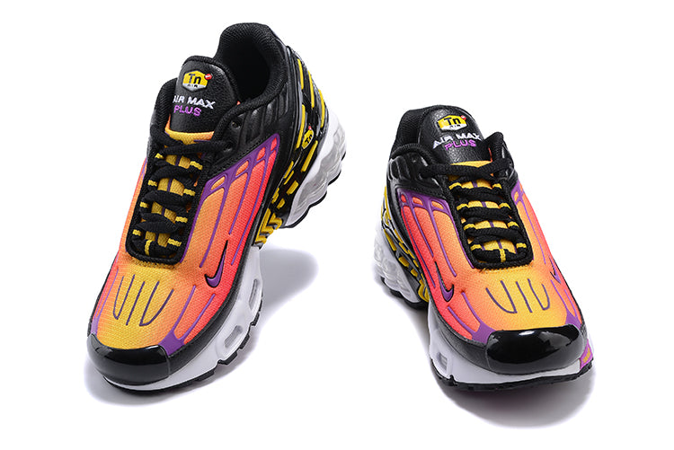 TN air cushion nike air max plus lll" black, yellow, purple, red"