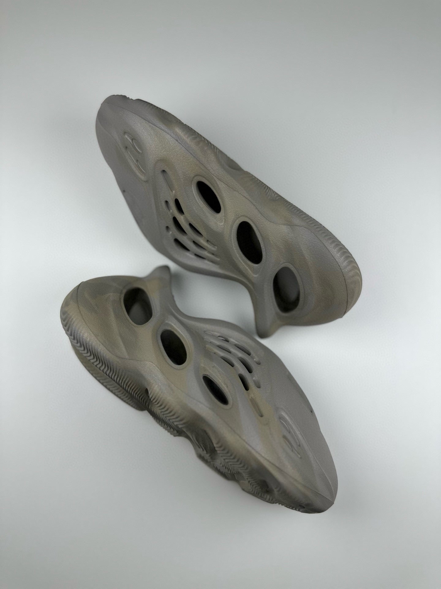 Coconut Crocs" dark gray"