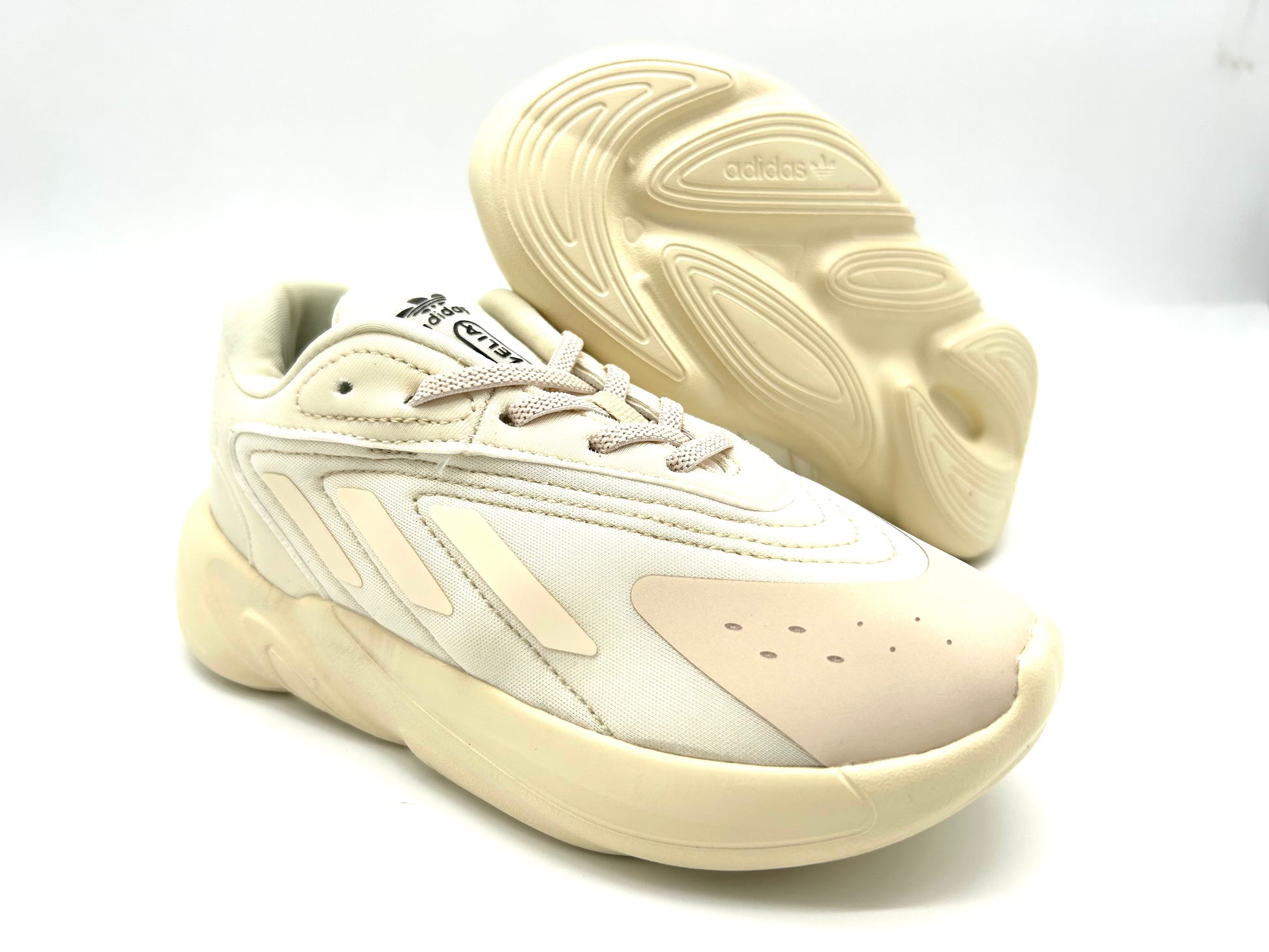 Adidas latest children's dad shoes "cream, very light beige"
