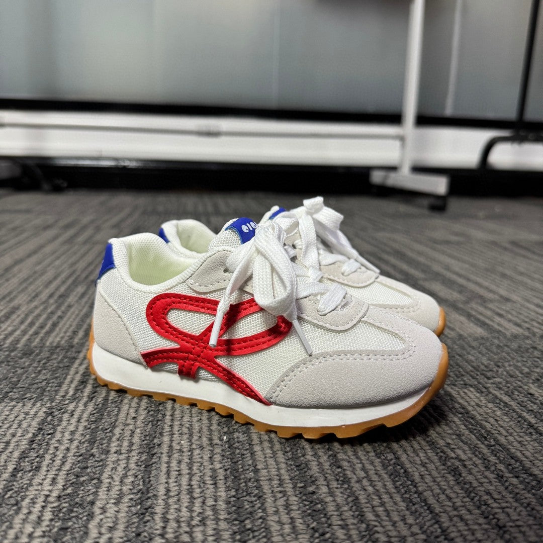 ASICS LOEWE co-branded model" off-white/light gray"