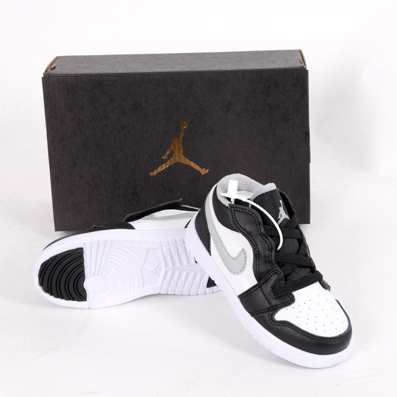 Jordan low top elastic band" white, black, gray"