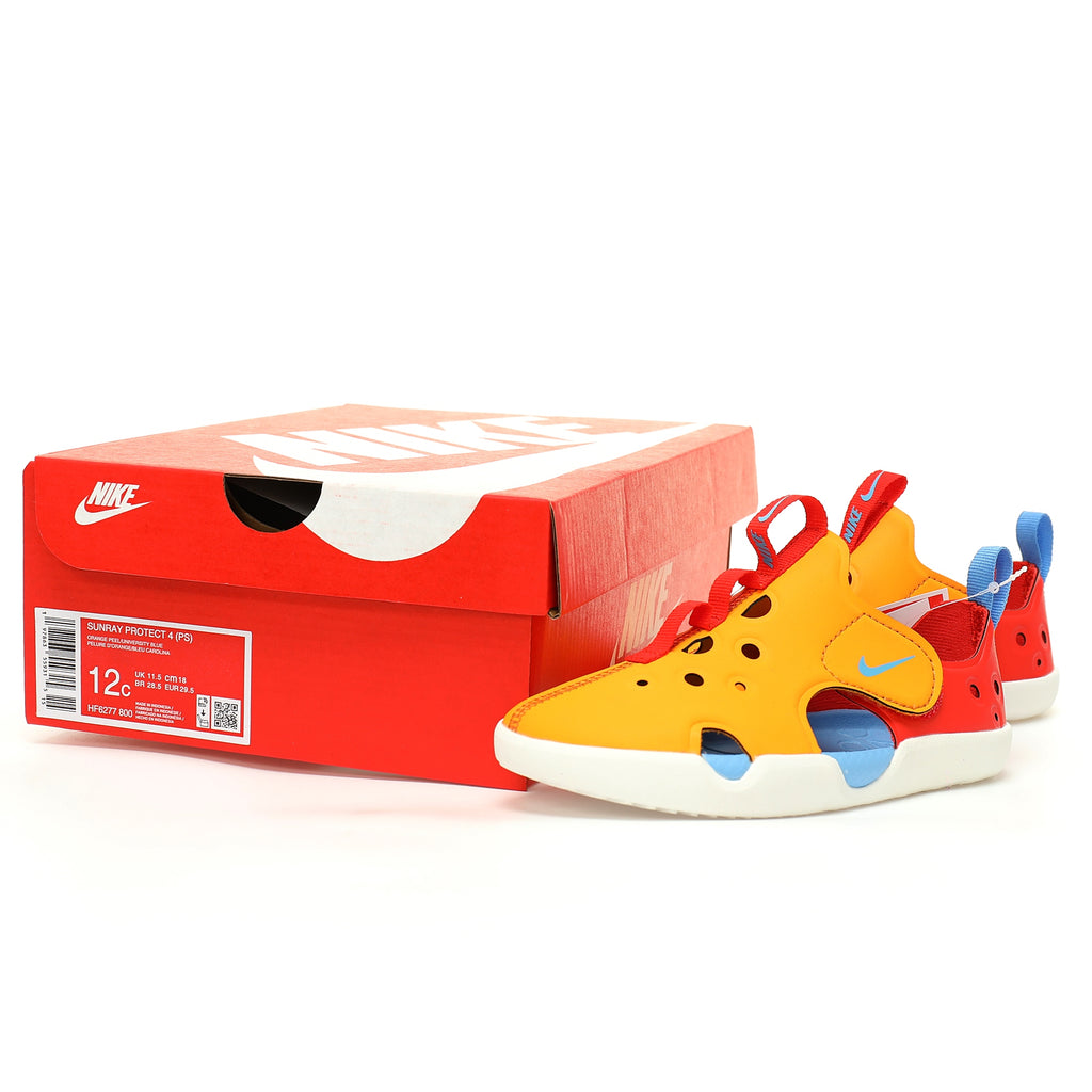 NK new SUNRAY PROTECT 4th generation children's beach hollow sandals" orange, yellow"