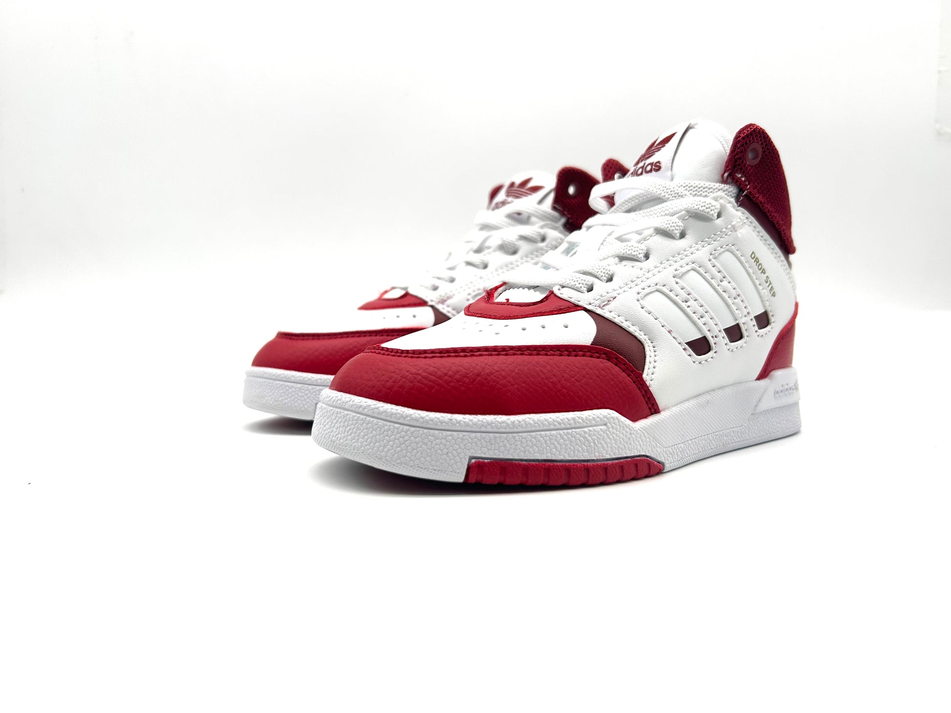 Adidas Trefoil Retro Basketball Shoes" white, red"