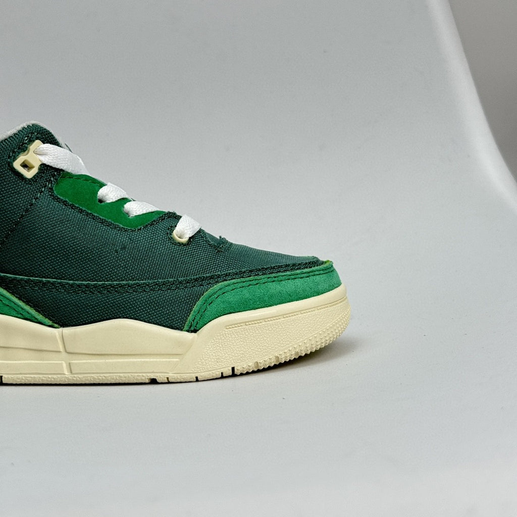 Jordan 3 children's shoes" green"