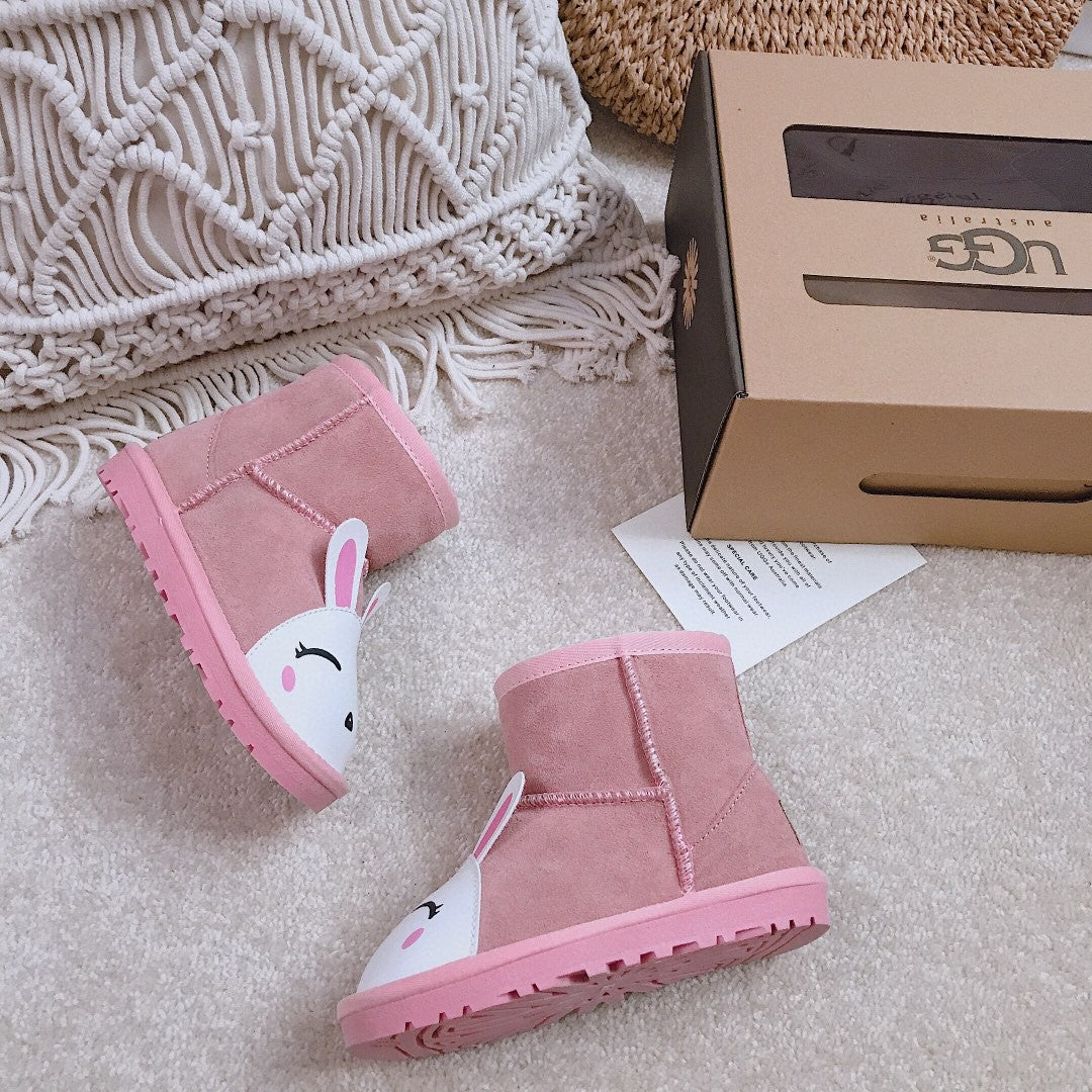 UGG children's shoes cartoon series" Pink"