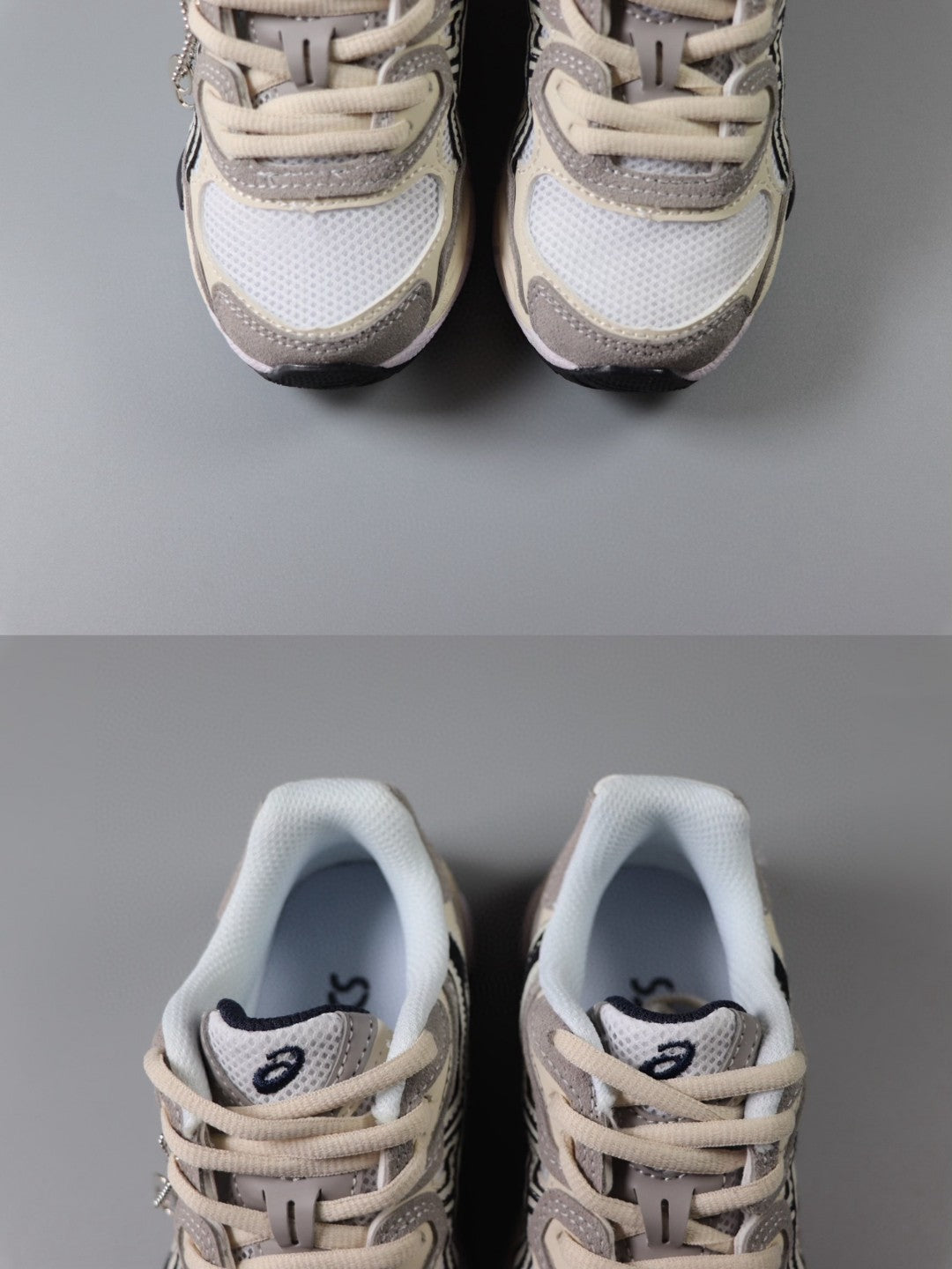 Asics Gel-NYC Professional" cream, light beige, dark grey"