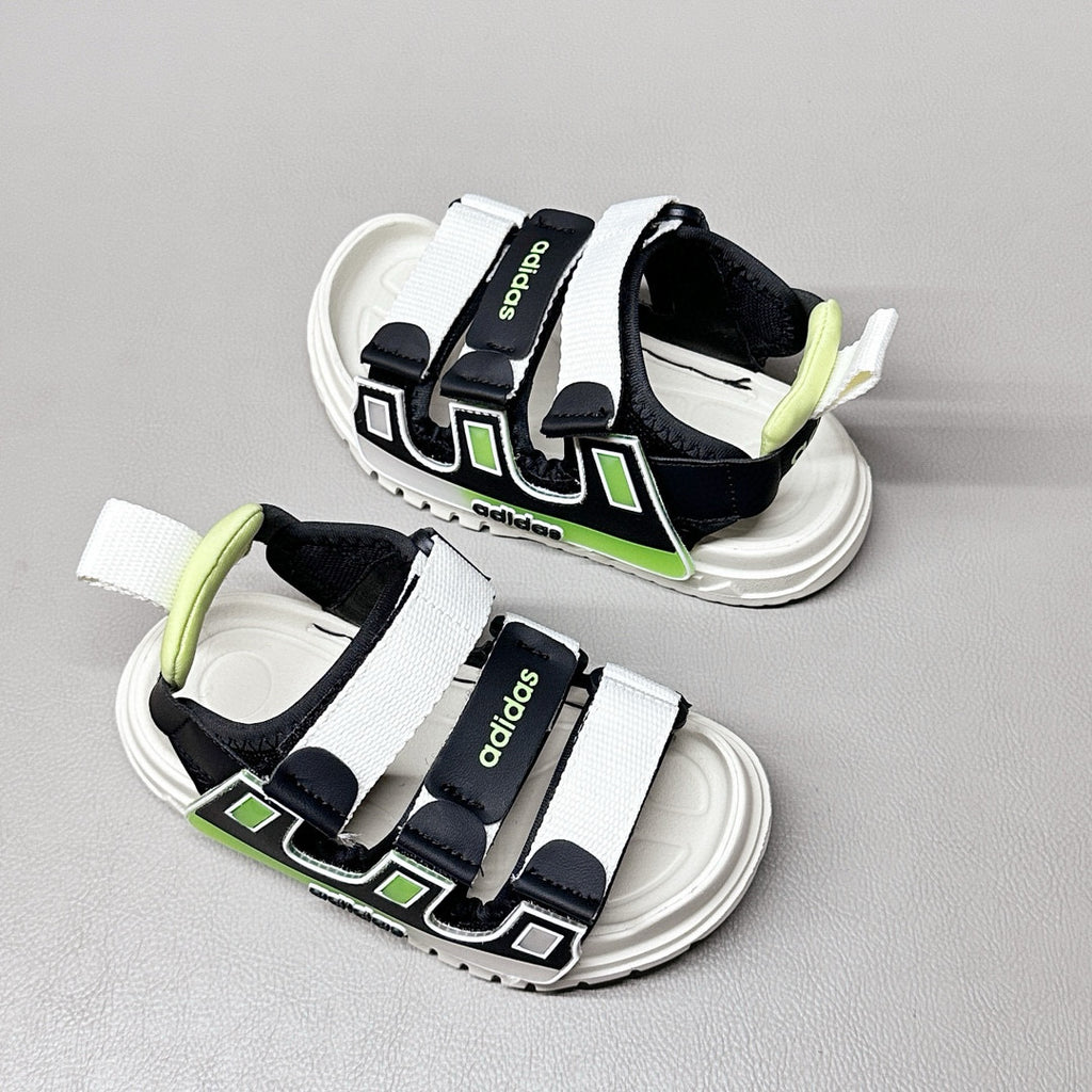 Adidas Macaron Candy Children's Beach Sandals" white, black"