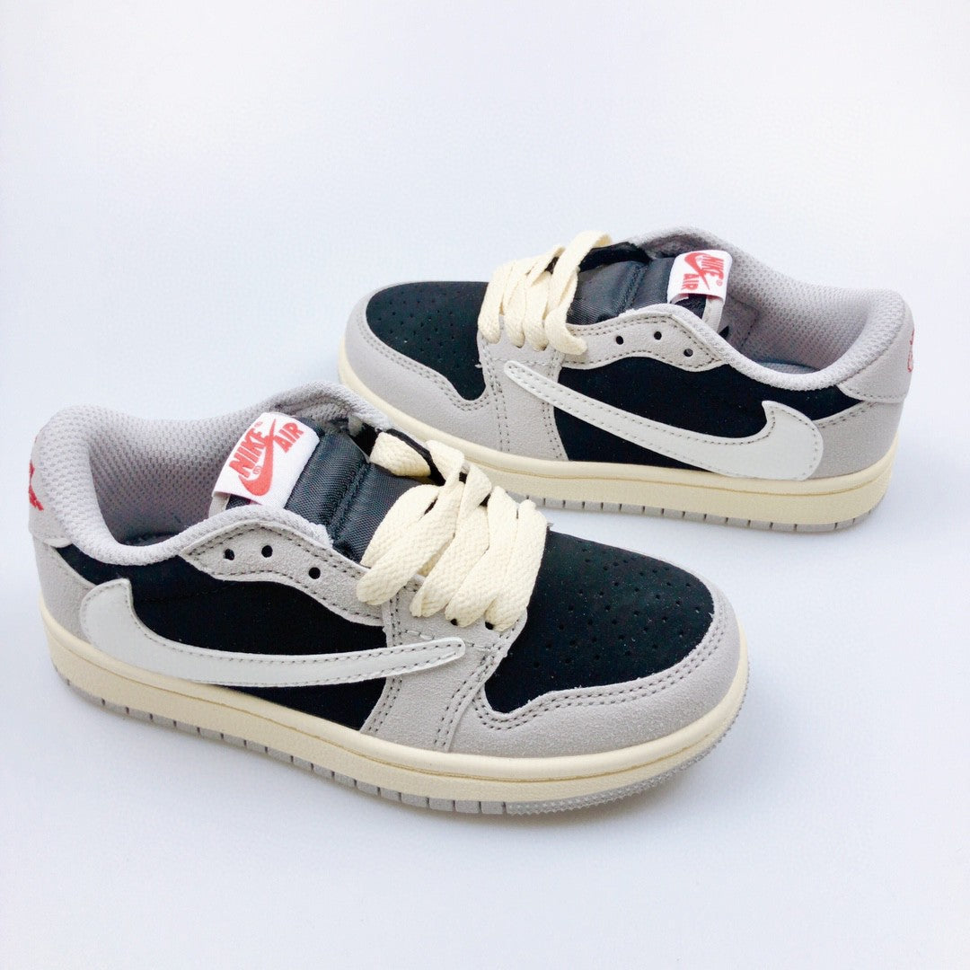 Jordan low-top reverse hook black warrior" black, gray"