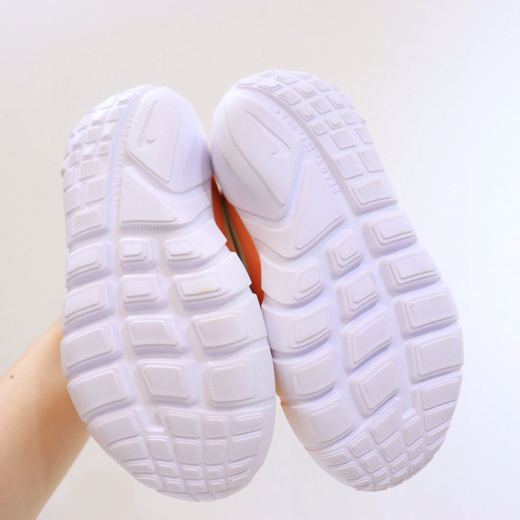 Nike's new barefoot slip" Orange"