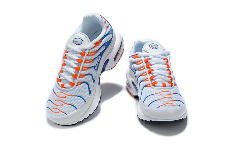 TN air cushion nike AIR MAX PLUS" white, blue, orange"
