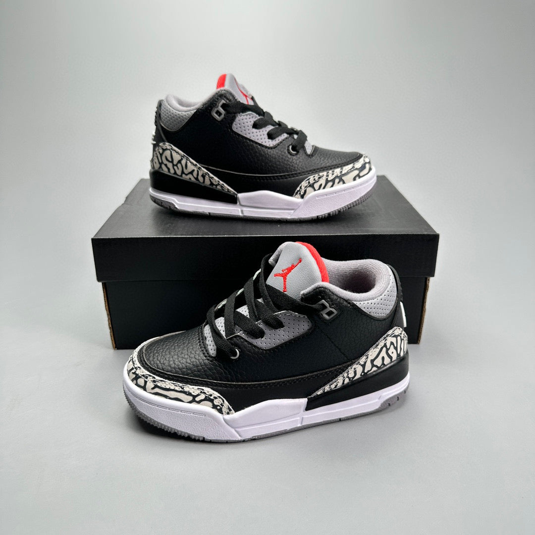 Jordan 3 children's shoes" black"