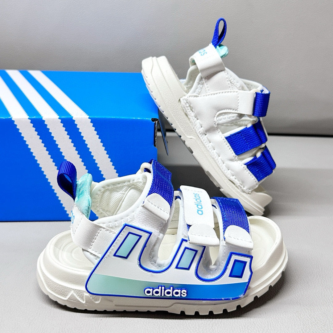 Adidas Macaron Candy Children's Beach Sandals" white, blue"