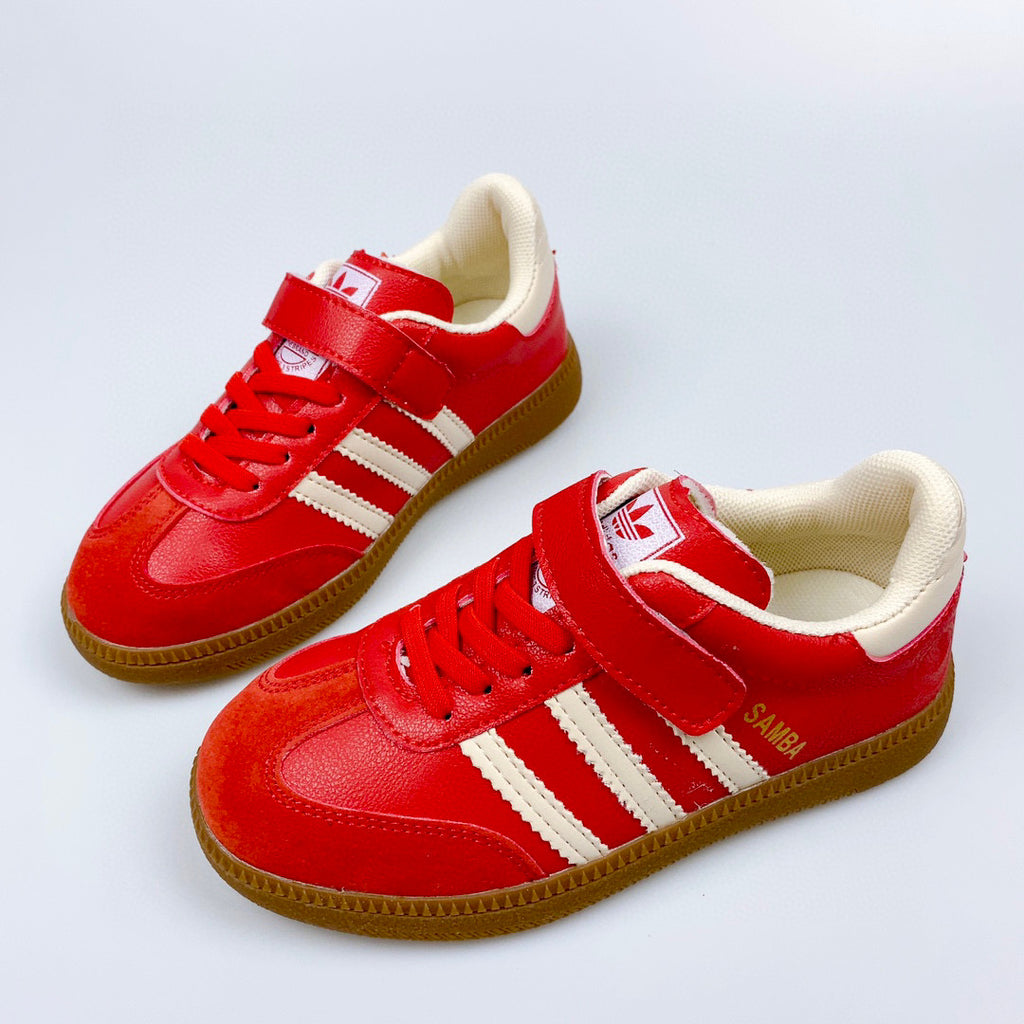 Adidas Velcro children's shoes" red"