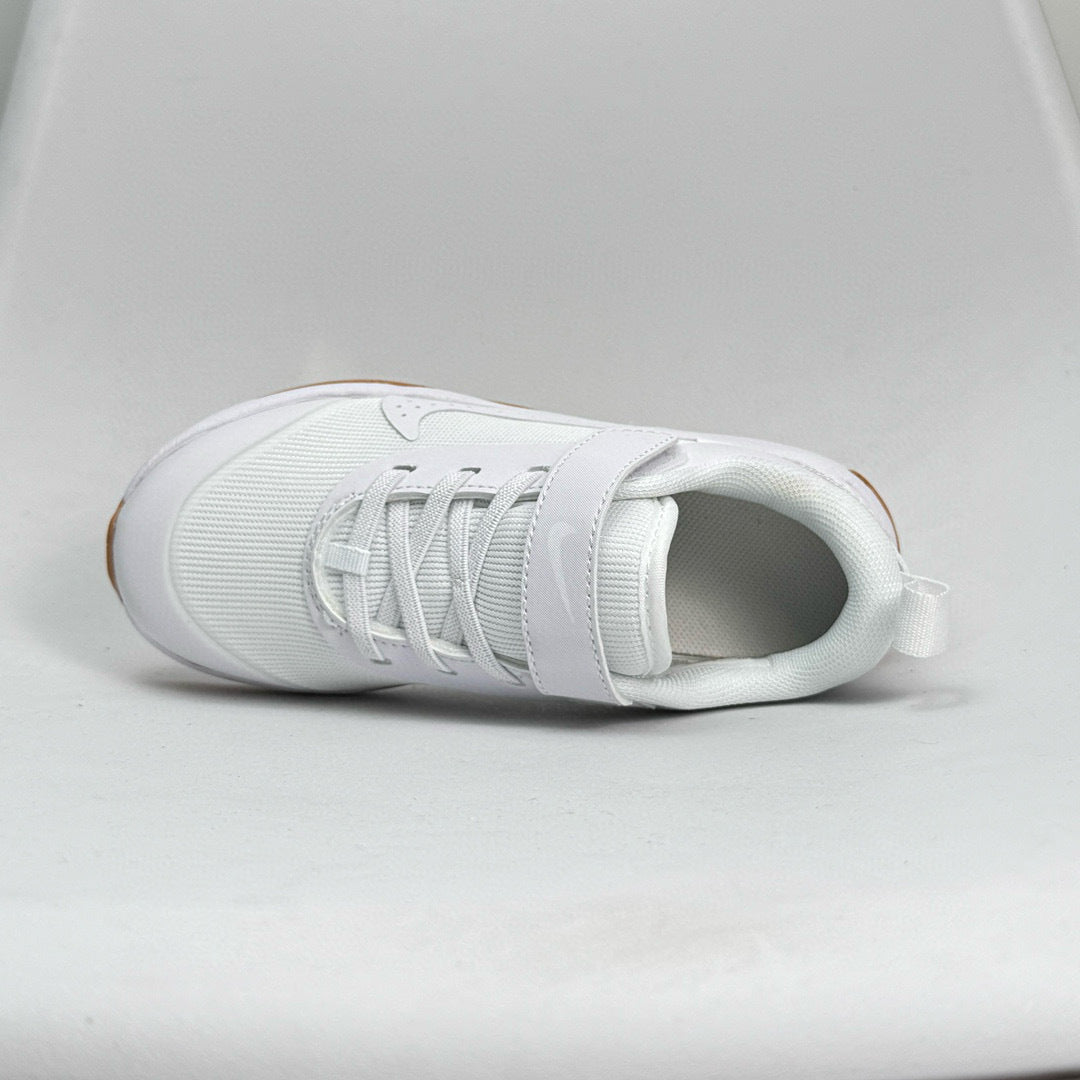 Nike ZOOM Moon Landing Children's Running Shoes" White"