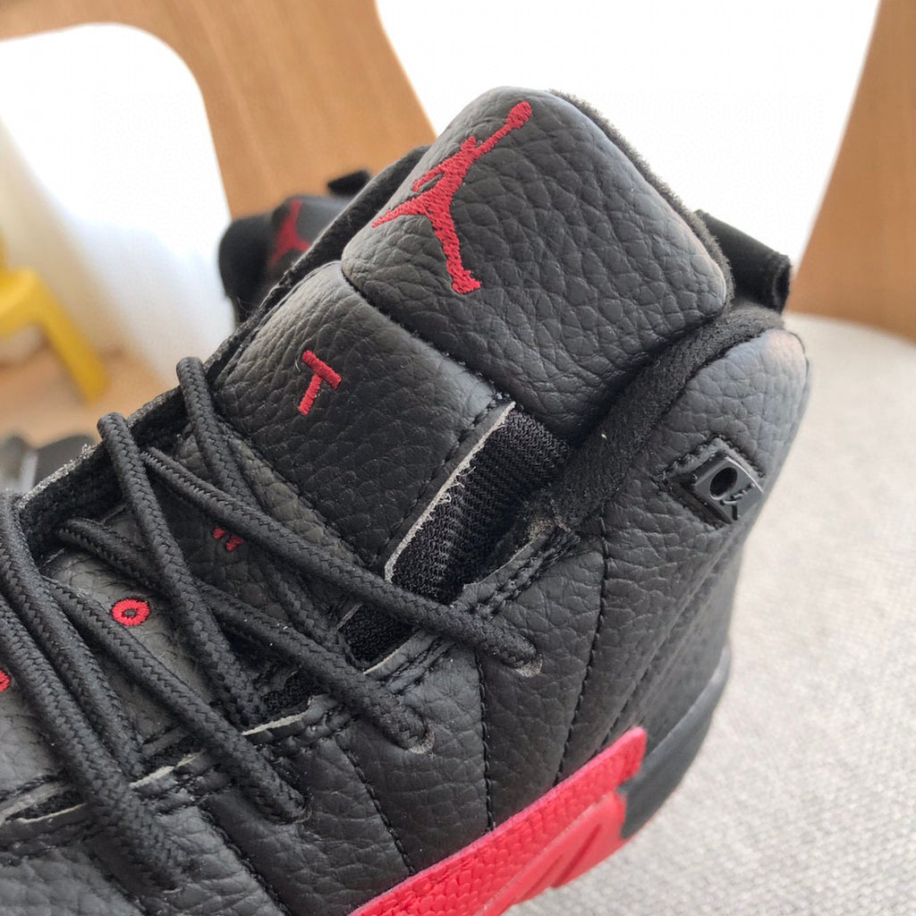 Joe 12 high quality children's shoe" black, red"