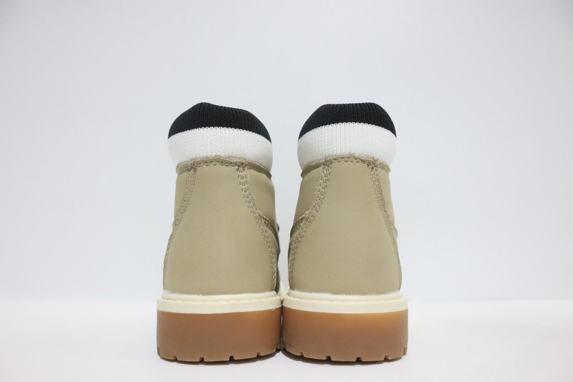 Timberland knitted children's work boots" olive green"