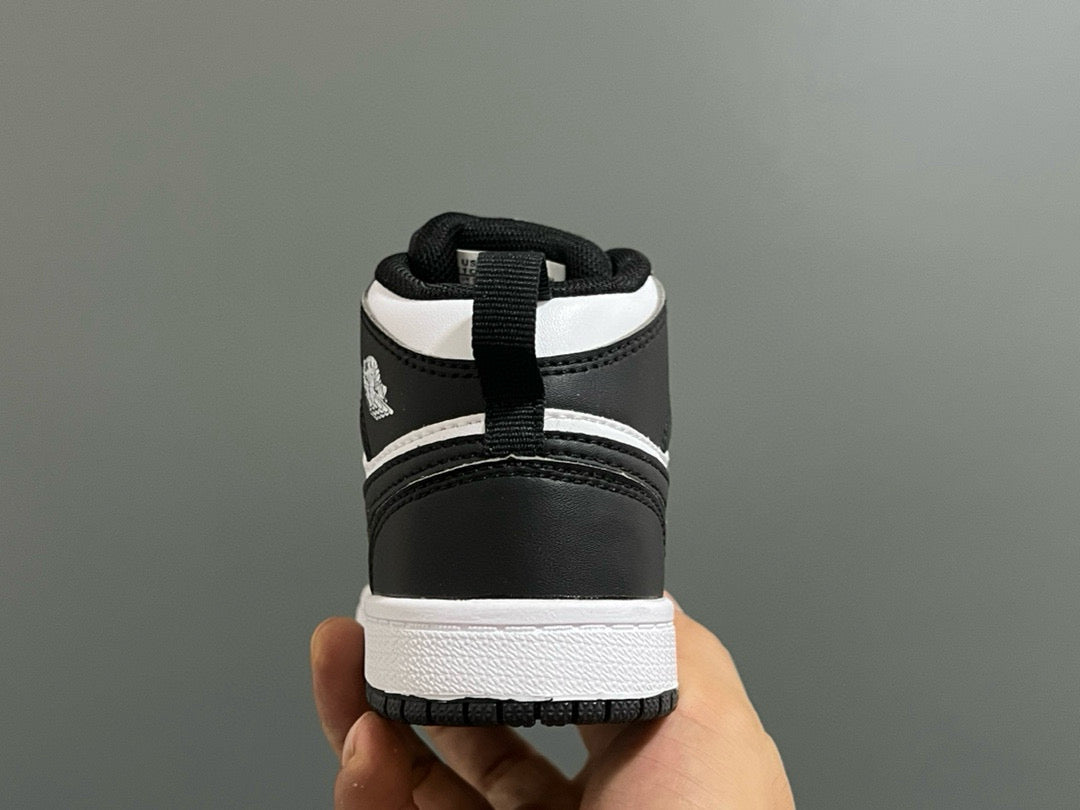 Joe 1 Zhongbang lock children's sports shoes" white, black"