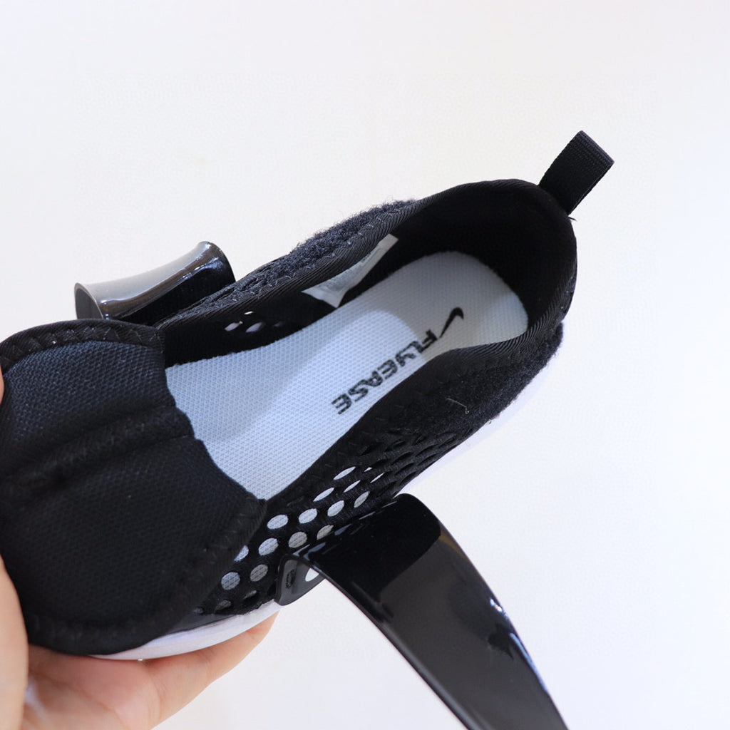 Nike Little UFO Large Mesh Velcro Children's Shoes" black"