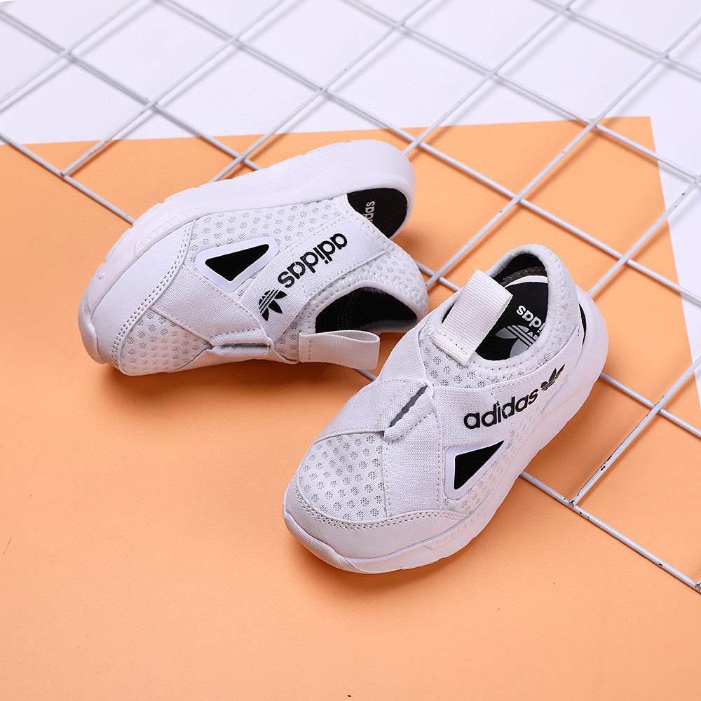 Adidas clover cross hollow sandals" gray"