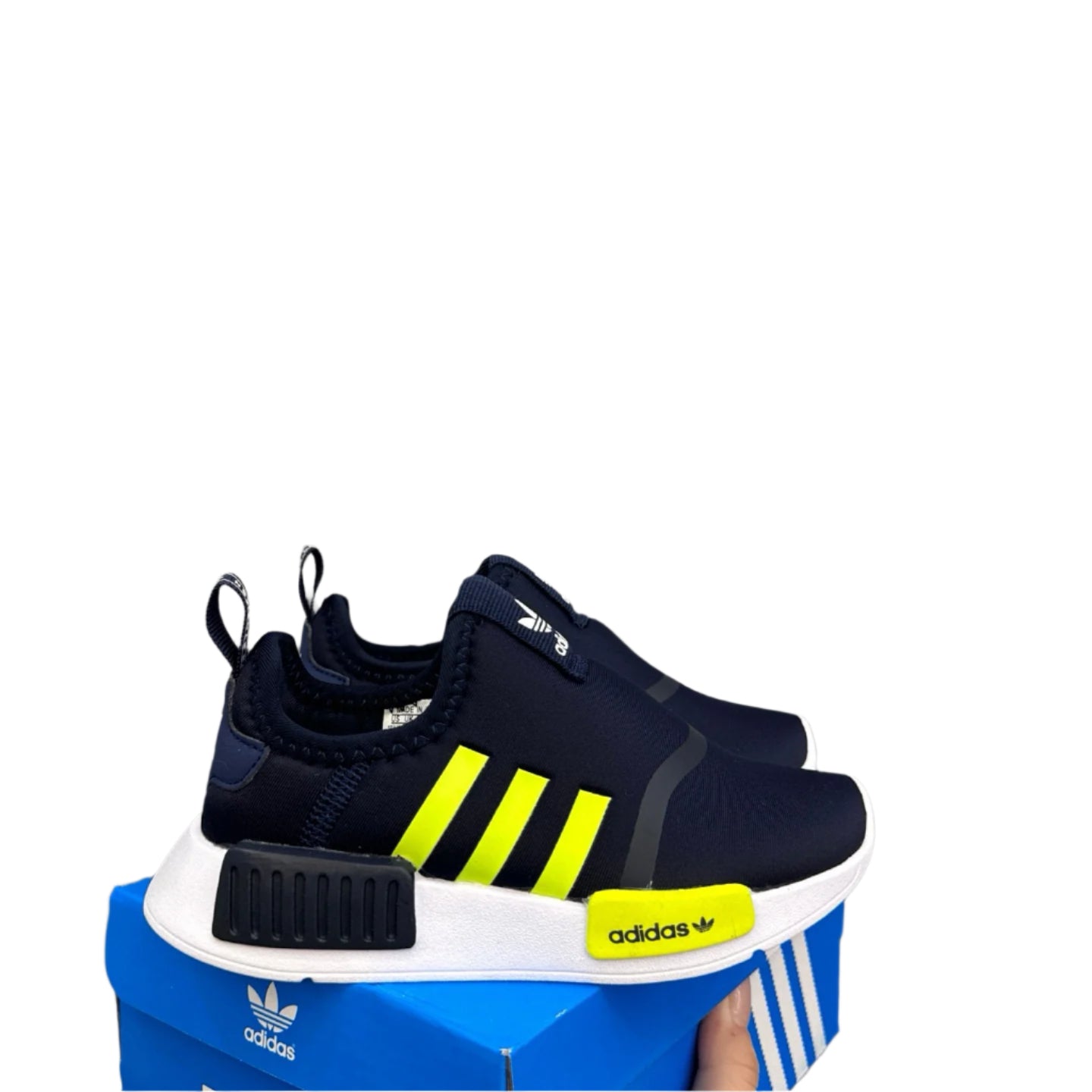 NMD slip-on shoes for kids" black"