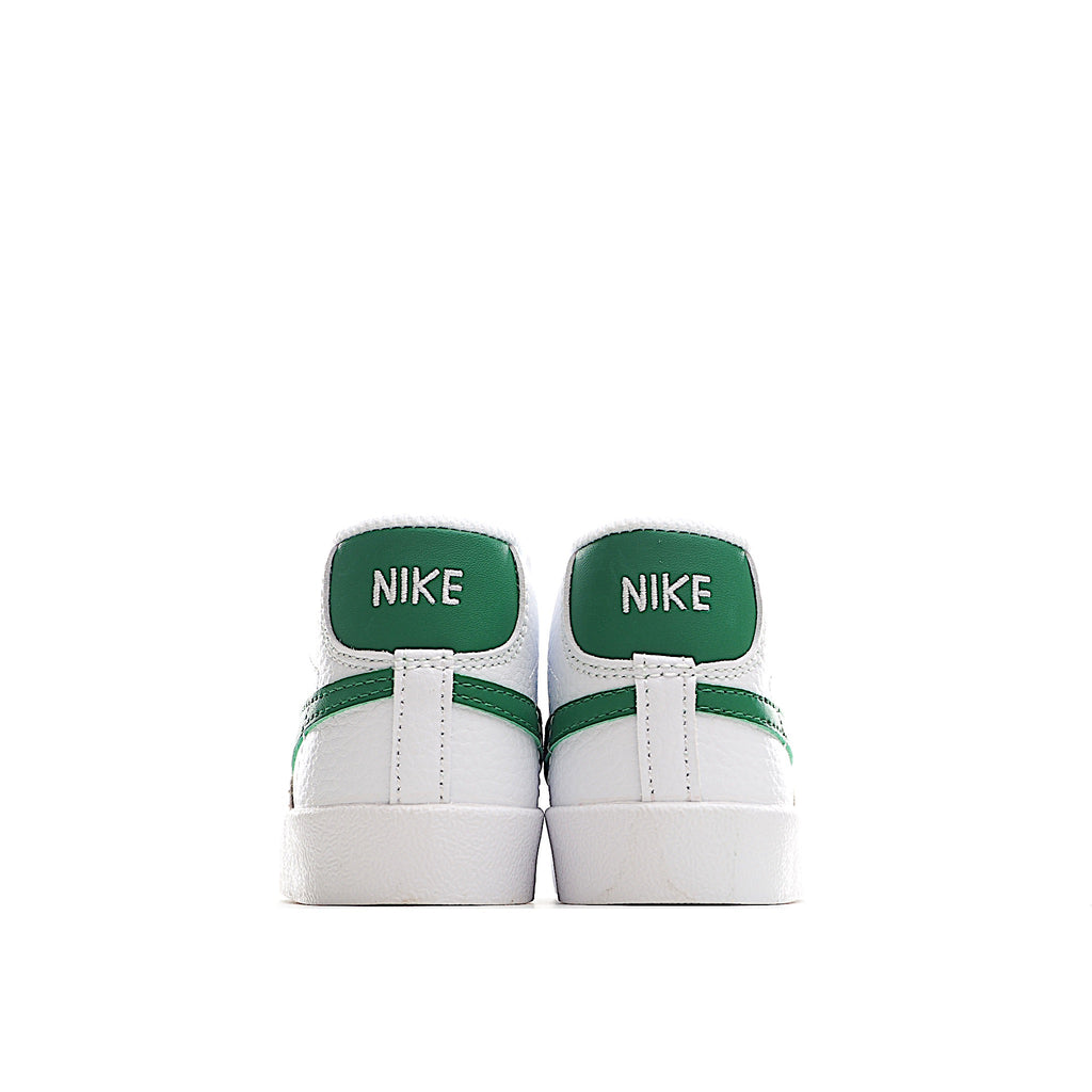 Trail Blazers high-top single dunk" white, green"