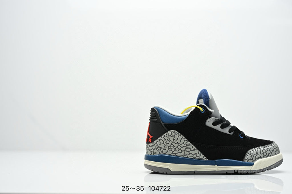 Joe 3"black, blue"