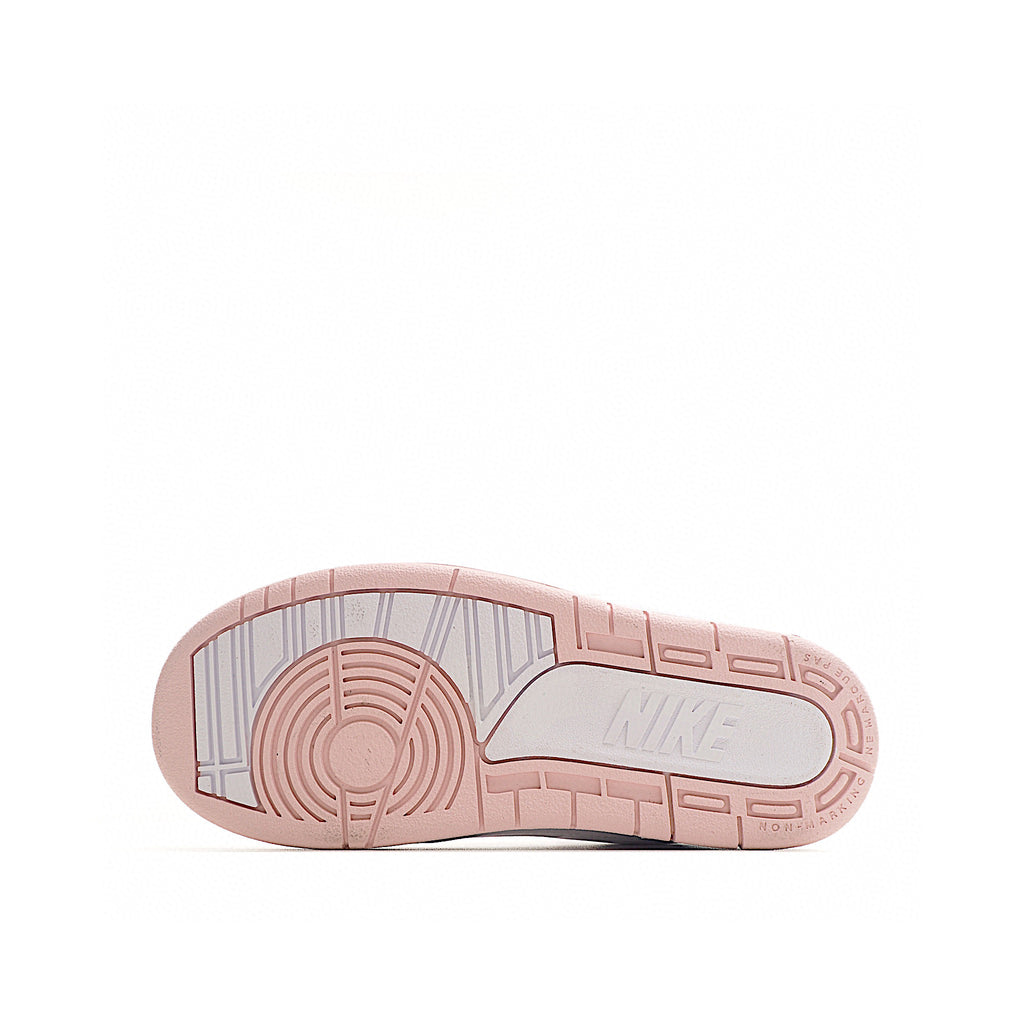 Jordan 2 retro running shoes for kids " white, pink"
