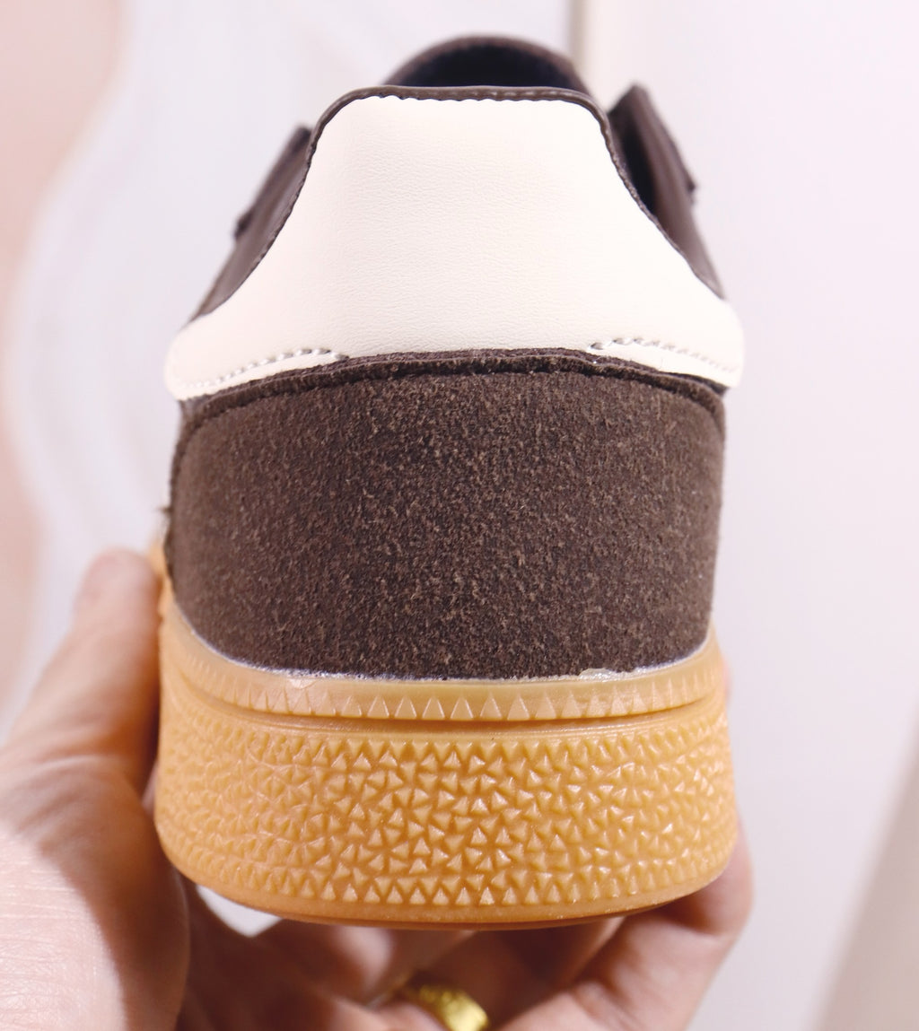 Adidas Dexter II casual children's sneakers" brown"