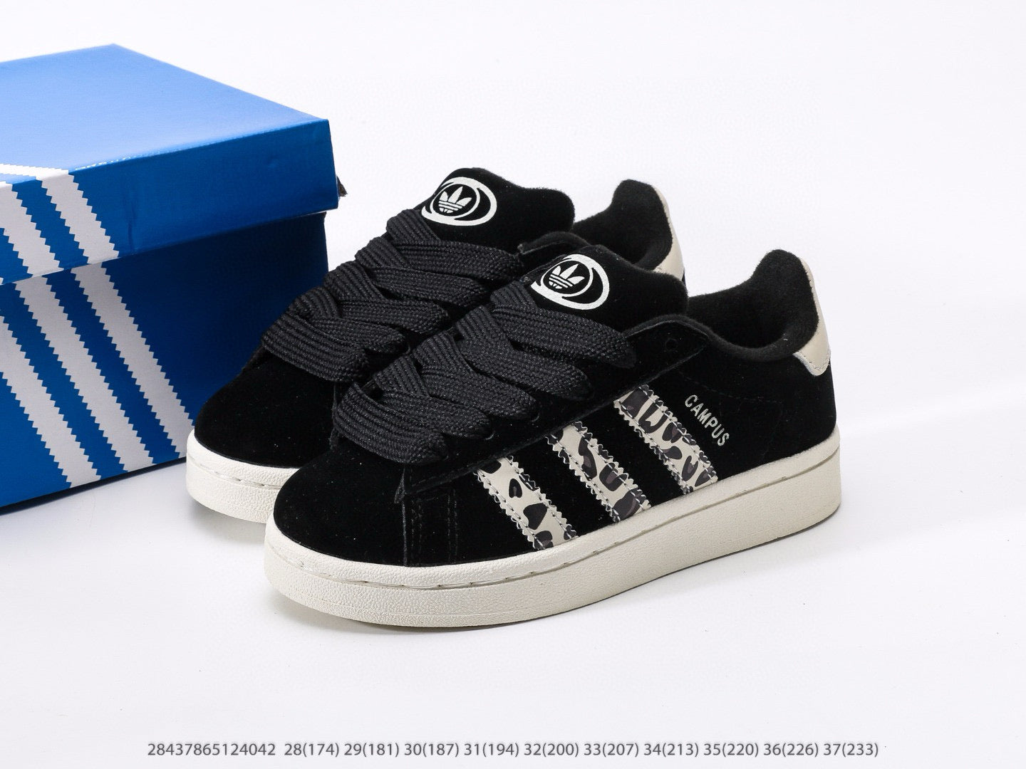 Adidas bread Dexter lace-up pig leather sneakers" black"
