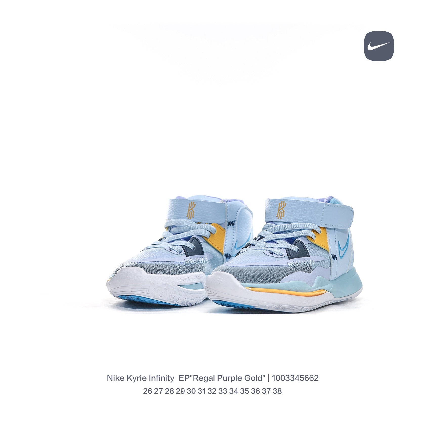 Nike Irving 8 basketball shoes" sky blue"
