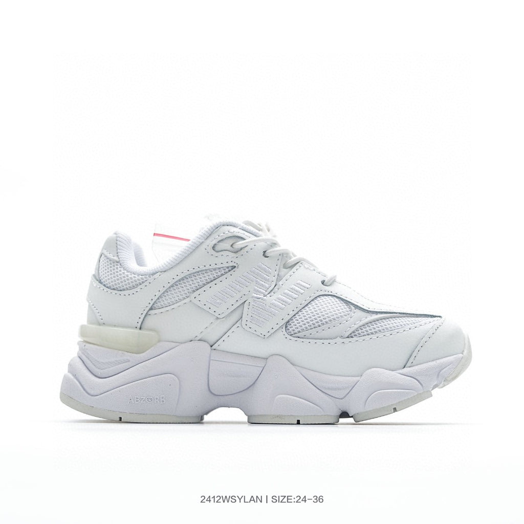 New Balance 9060 series retro versatile dad style elephant" white"
