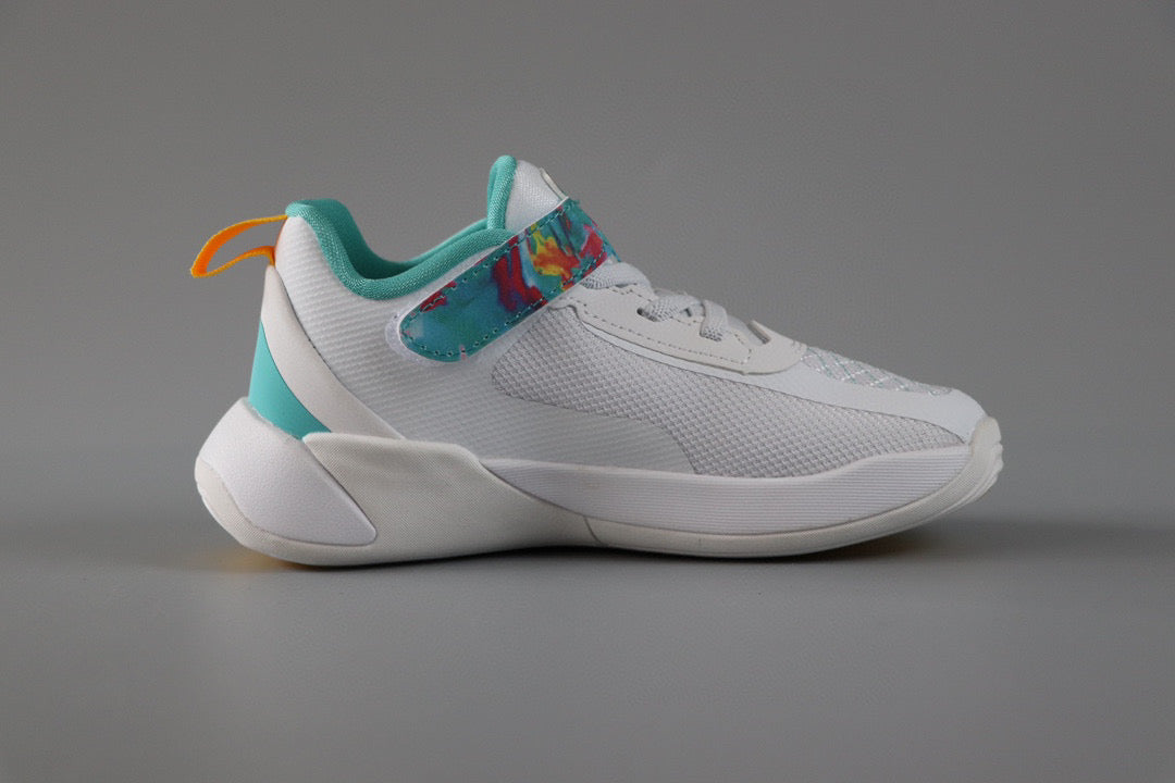 Jordan Doncic children's sports shoes" white, Turquoise"