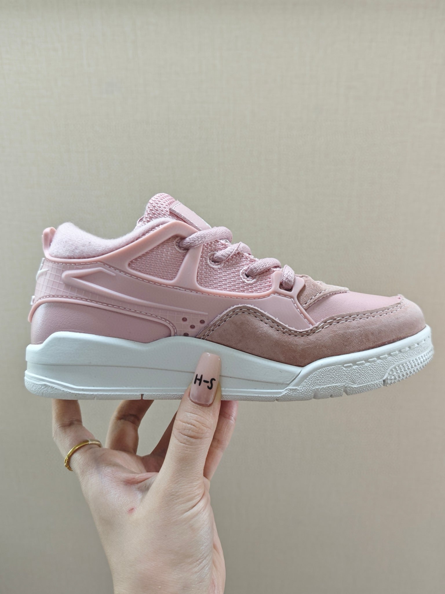 Jordan 4 Retro Sneakers "  light pink"