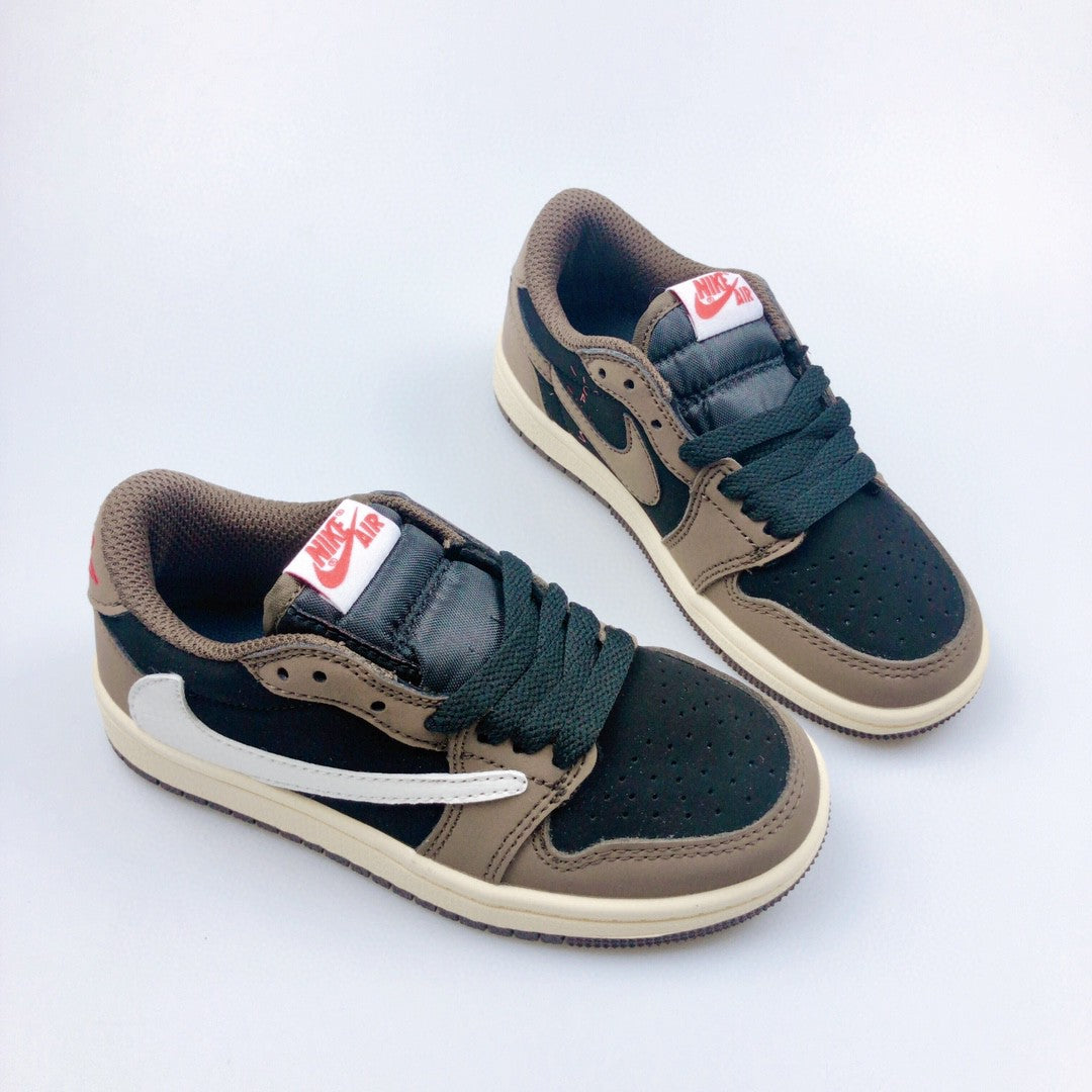 Jordan low-top reverse hook black warrior" brown, black"