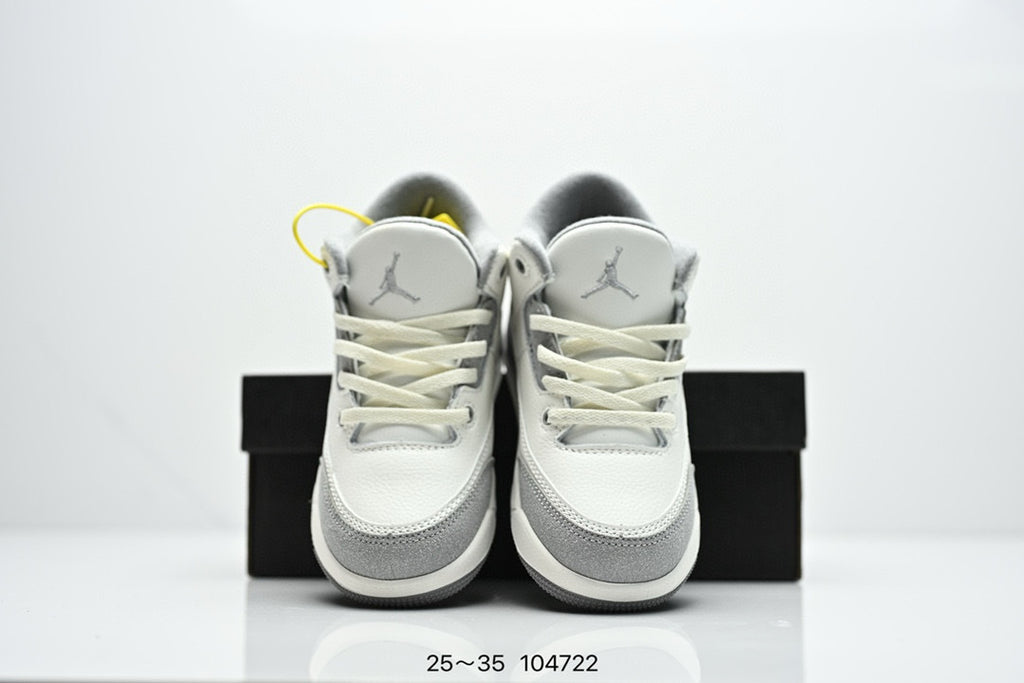 Joe 3" white, gray"