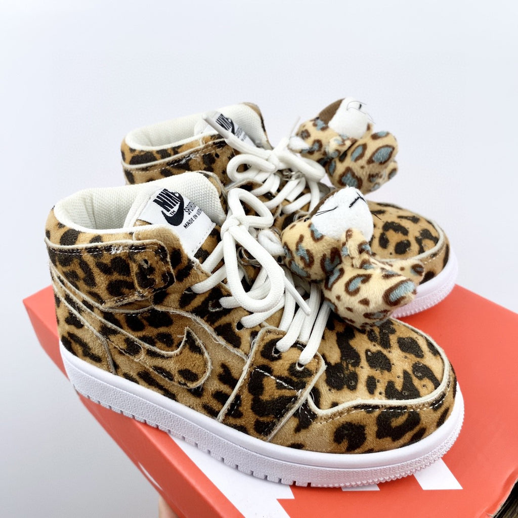 Joe 1 low-top hook series children's shoes" brown, black"