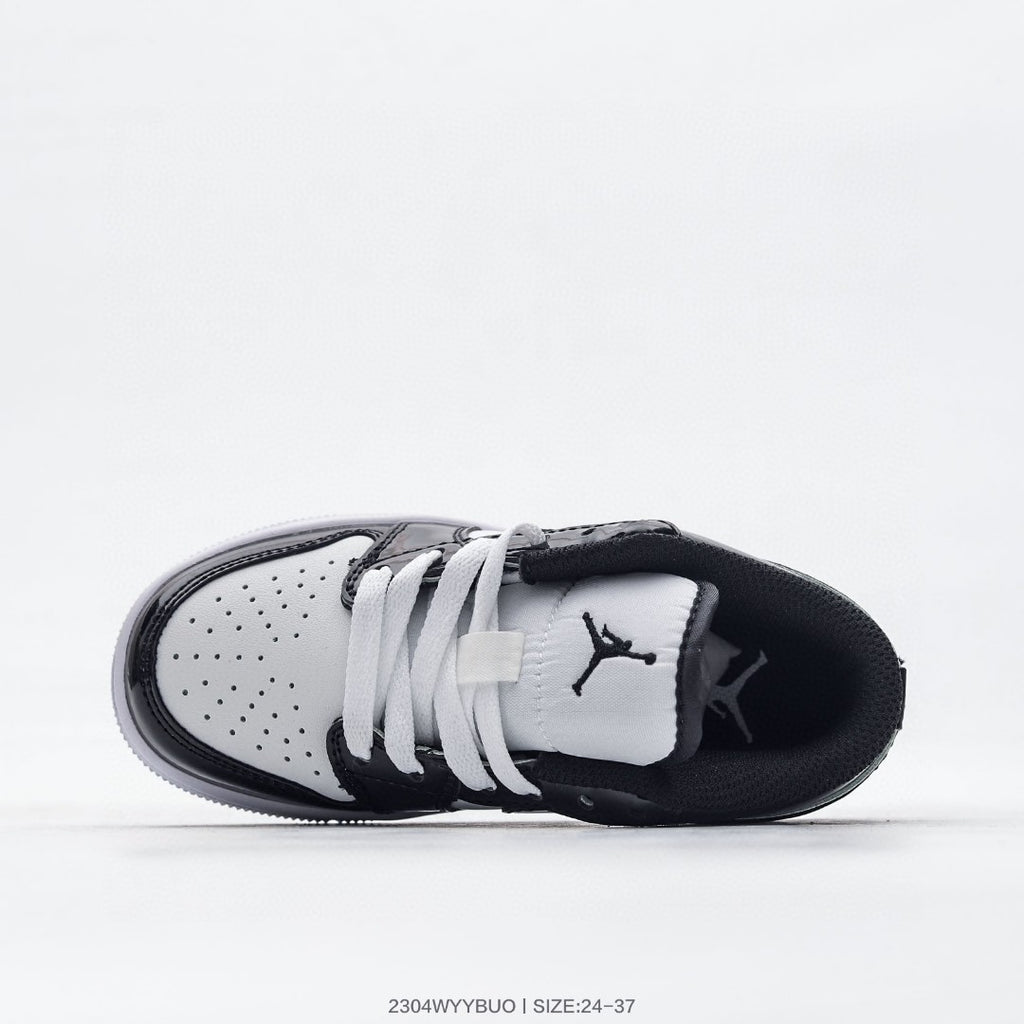 Joe 1 low-top children's shoes" white, black"