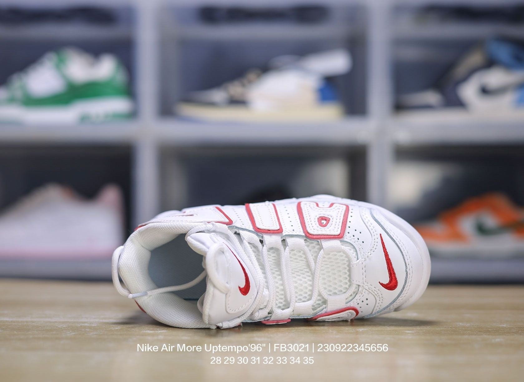 Nike Pippen Air Cushion" white, red"