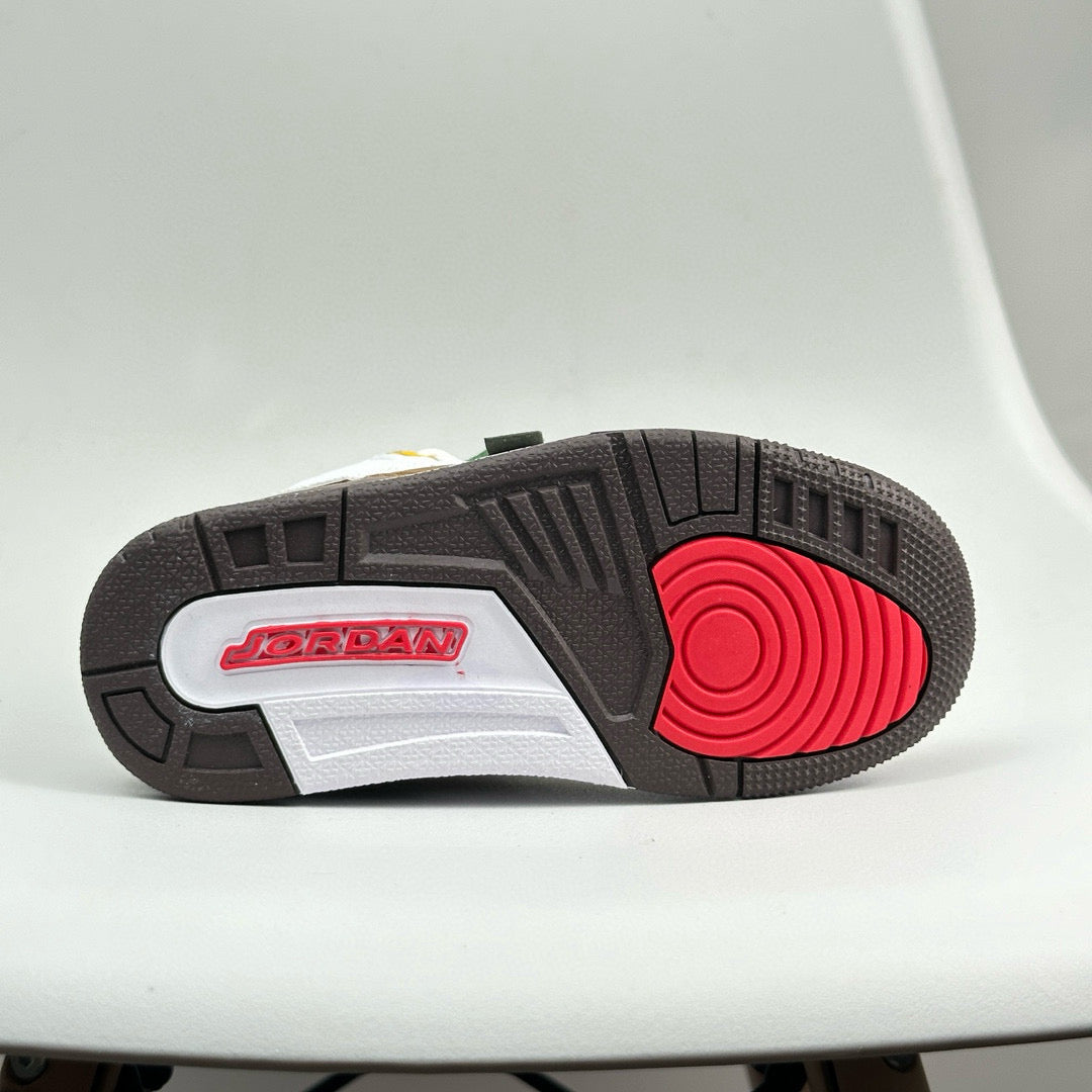 Jordan 3 children's shoes" white, brown"