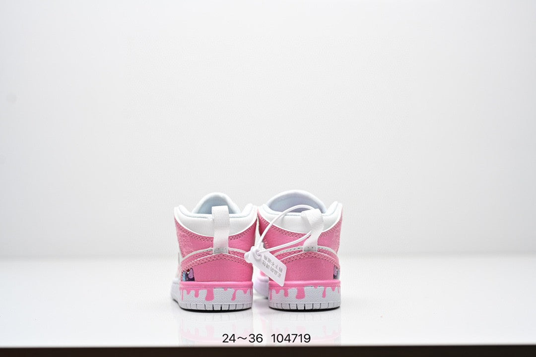 Air Jordan 1 Mid SE AJ1 Jordan mid-top basketball shoes" pink"