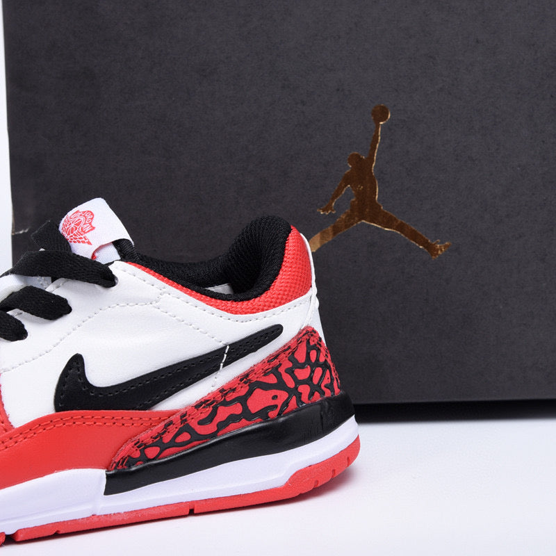 Jordan 312 low-top children's shoes" white, red"
