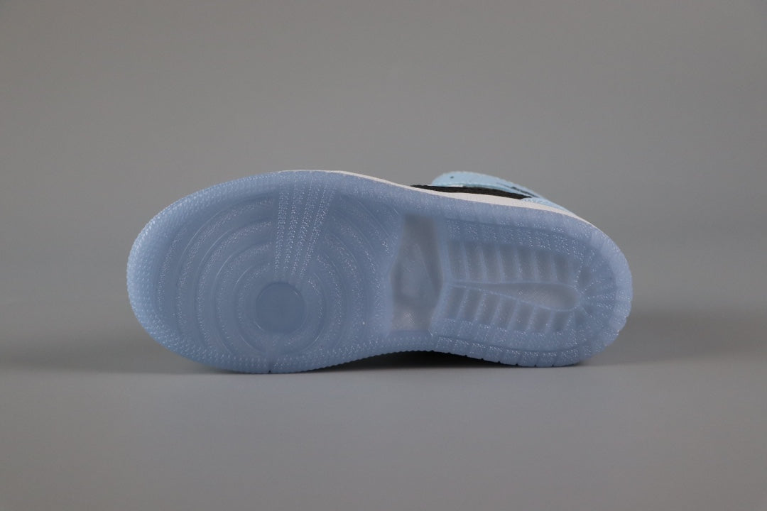 AJ-112" white, sky blue"