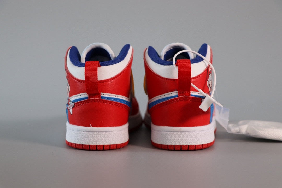 Jordan Air Jordan 1 Super Mario" red"