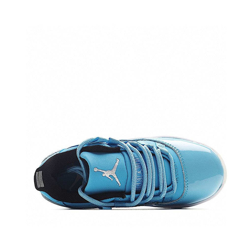 The classic AJ11 is back, mid-top" blue"